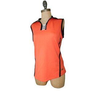 Annika By Cutter & Buck Size S Small Sporty Sleeveless Active Golf Shirt